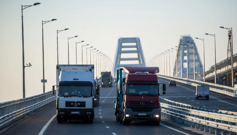 крымский мост для большегрузов